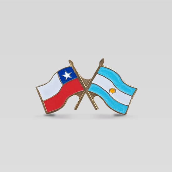 Pin Metálico Chile Arg.