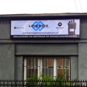 Letrero fachada Lineros