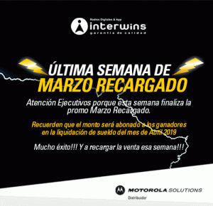 Campaña Marzo Recargado Radiocom Chile