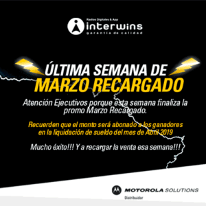 Campaña Marzo Recargado Radiocom Chile