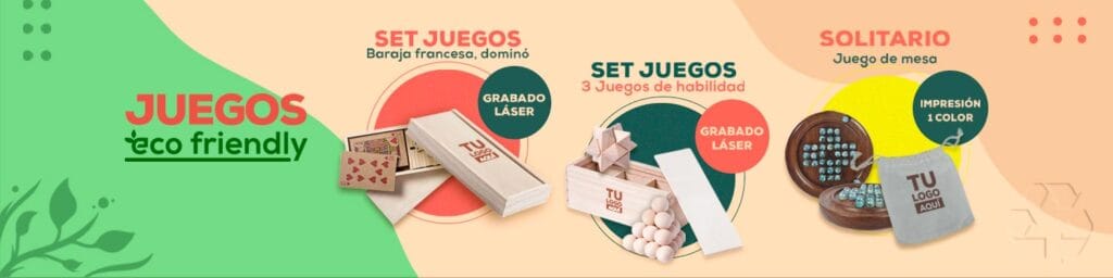 Juegos eco friendly Madera