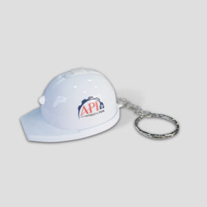 Llavero Casco Destapador con Linterna