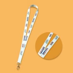 Lanyard tiptop impreso con los logos de Core O'Higgins