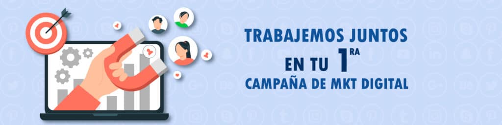 Banner blog relacionado a primera campaña de mkt digital