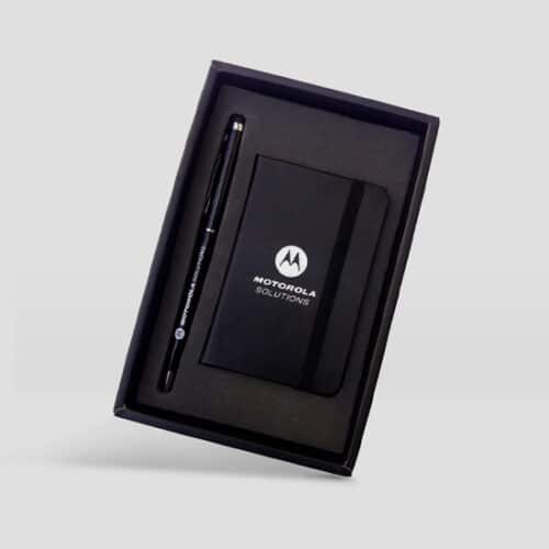 Set libreta con bolígrafo