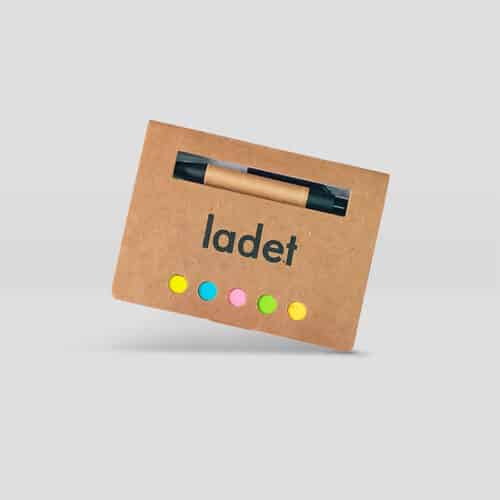 Memo Set con Bolígrafo Iadet