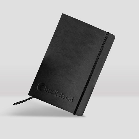 Libreta mediana cuño huella local