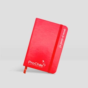 Libreta PU Pequeña Roja Prochile