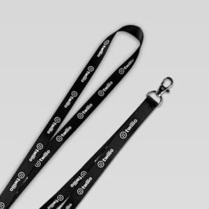 Mockup lanyard twilio