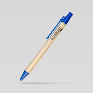 Bolígrafo ecológico kraft Fortalece Pyme