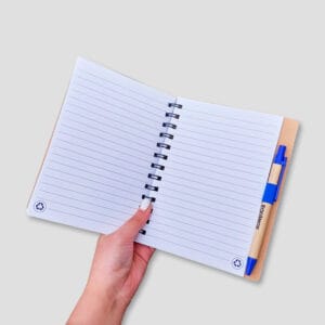 Interior Hojas Libreta Ecológica