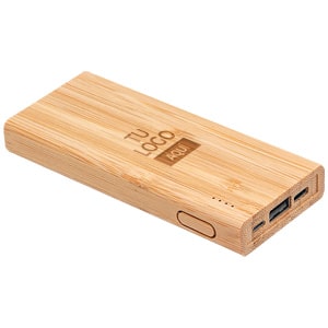 Power bank bambú