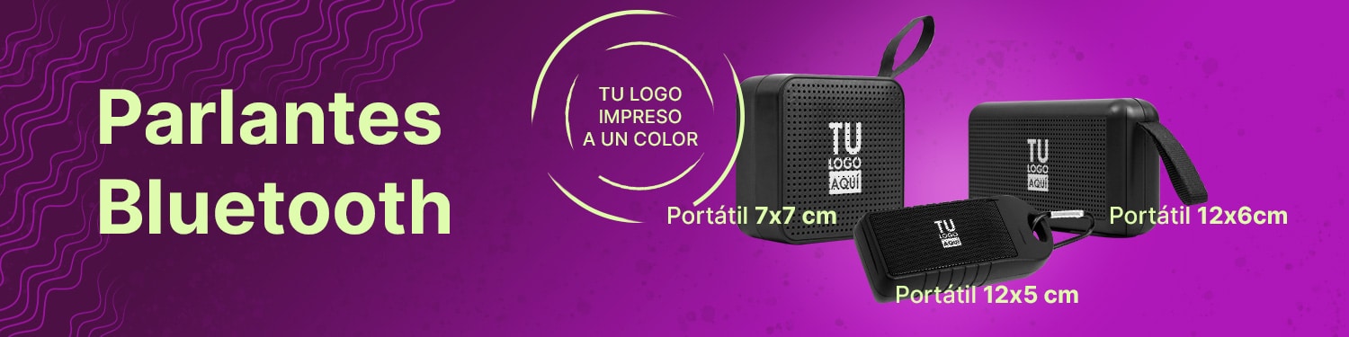 Banner principal blog merchandising: parlantes bluetooth