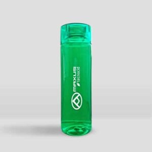 Botella plástica 550 ml tecnocid verde