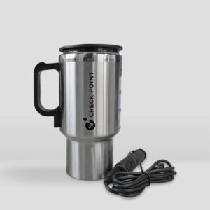 Mug Térmico Calentador para Autos Check Point