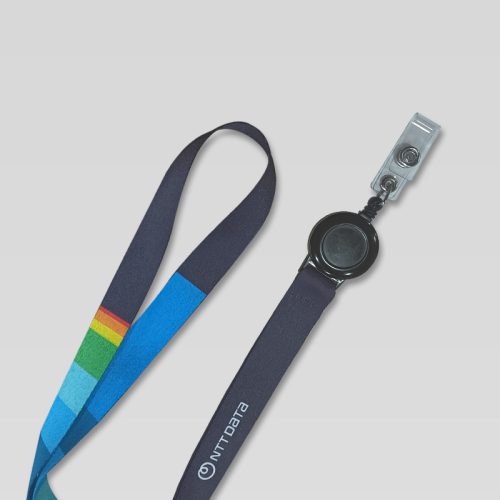 Lanyard con yoyo NTT- full color