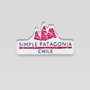 Pin acrílico Simple Patagonia