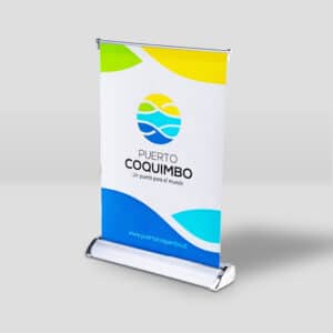 Mini pendón Roller Puerto Coquimbo