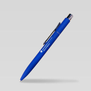 Bolígrafo ejecutivo engomado motorola azul