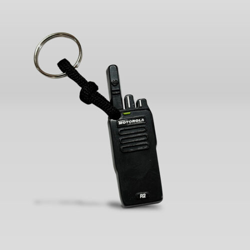Llavero PVC con forma de radio MOTOTRBO R2