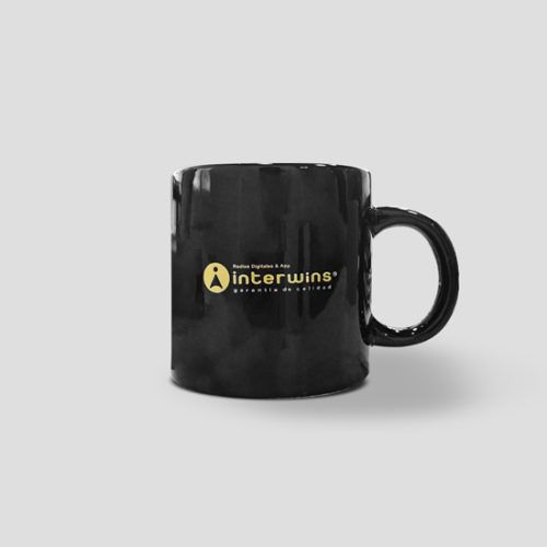 Tazón mini negro interwins