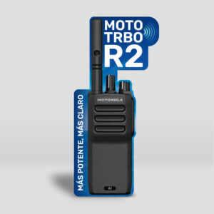 Big boy publicitario de la radio mototrbo r2 para interwins
