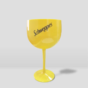 Copa de Acrílico reutilizable 580cc Schweppes
