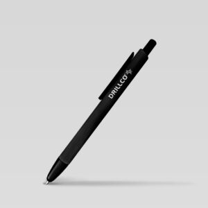 Bolígrafo promocional touch drillco negro