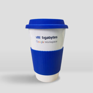 Mug ceramico 400ml Tigabytes- Azul