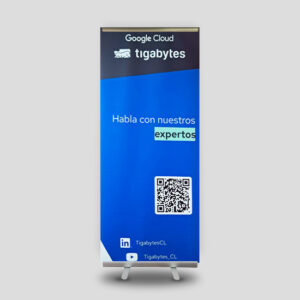 Pendón roller tigabytes cloud