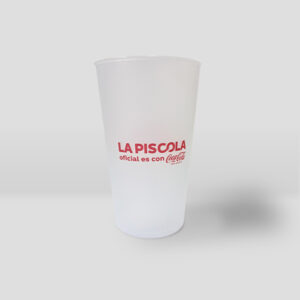 Vasos piscoleros polipropileno 500cc coca cola