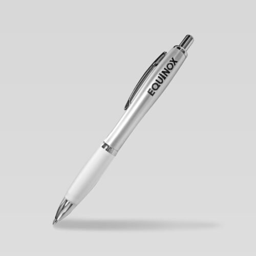 bolígrafo blanco equinox