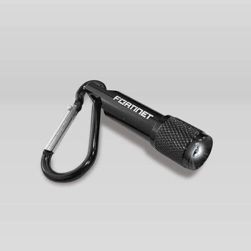 Llavero metálico linterna 2026 fortinet