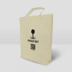 Bolsa TNT 30 x 38 con logotipo Phage Net