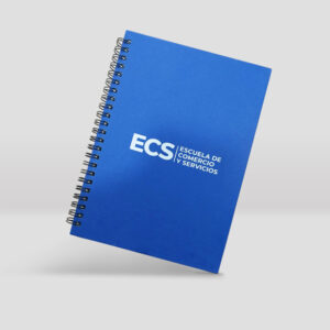 Libreta ecológica ECS azul