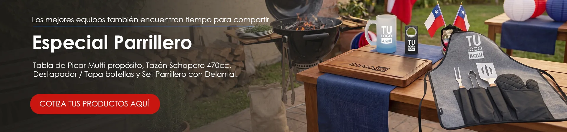 Asado en Fiestas Patrias: Fortalecen vínculos y mantienen tu marca presente en cada celebración.