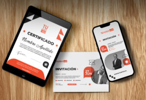 Emailing Diseño de Invitaciones y Certificados