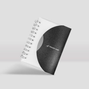Libreta pequeña con logotipo Telus
